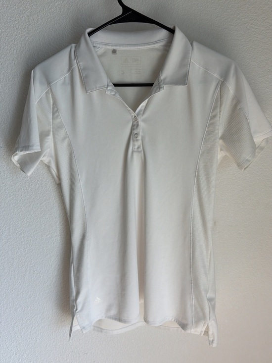 adidas Tops - ADIDAS Women’s White Golf/Tennis Polo Shirt
